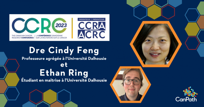 Dre Cindy Feng et Ethan Ring à la Conférence canadienne sur la recherche sur le cancer
