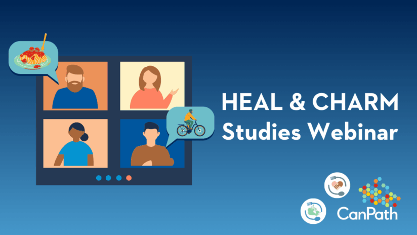 HEAL & CHARM Studies Webinar poster