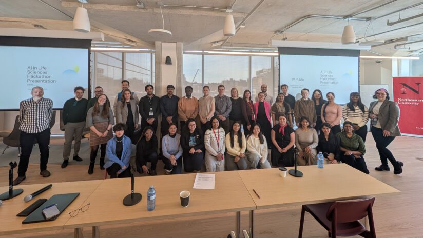 Northeastern University AI in the Life Sciences partners and attendees.